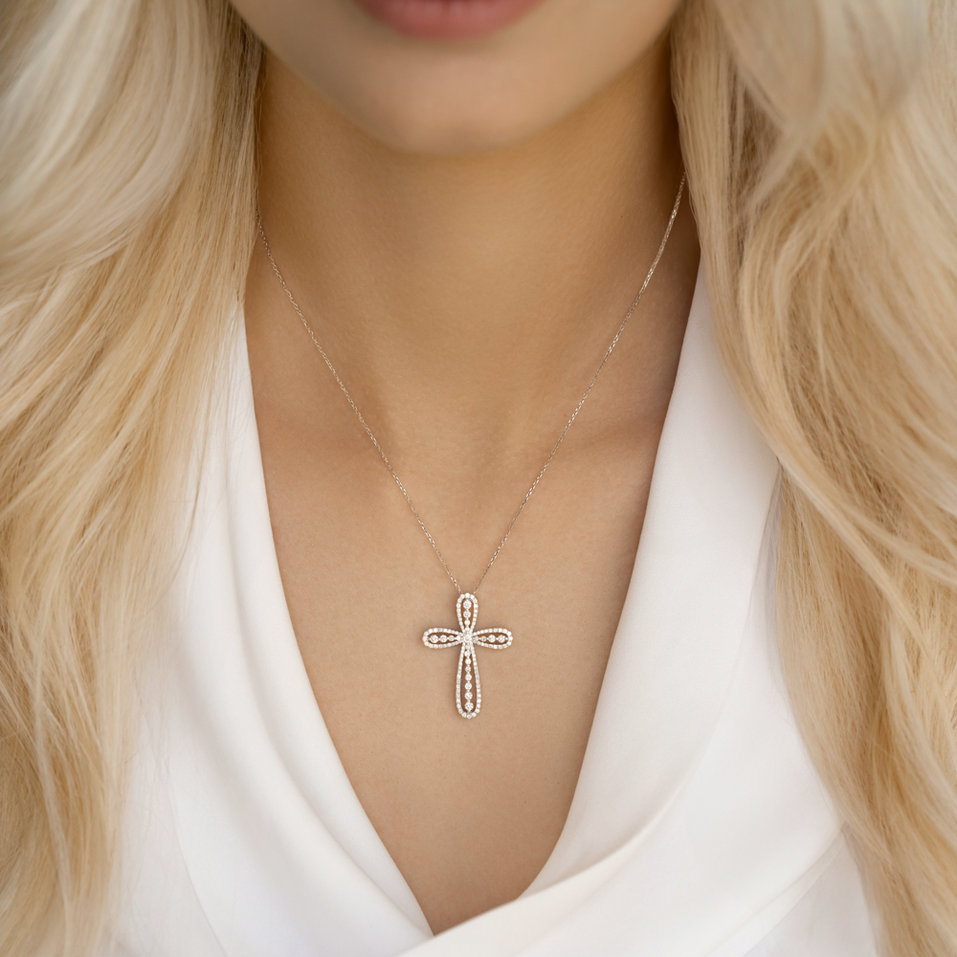 Přívěs s diamanty Greeting World