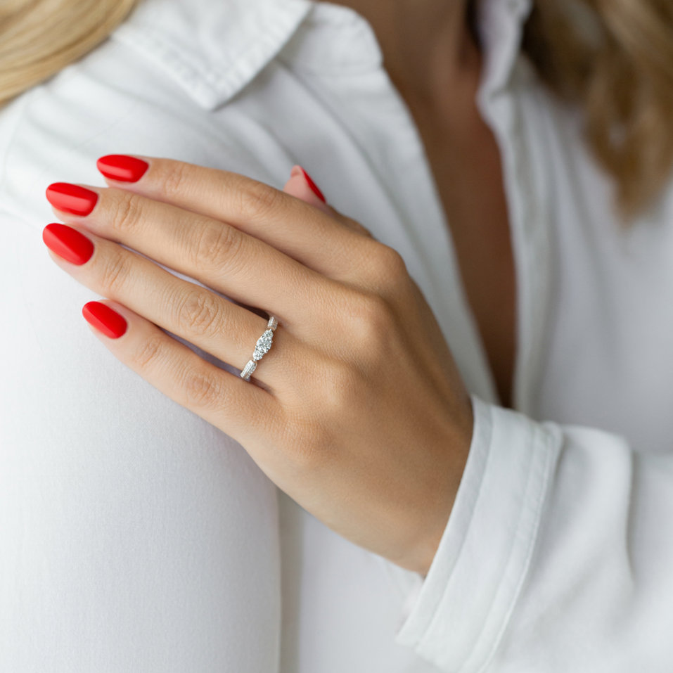 Prsten s diamanty Wendy