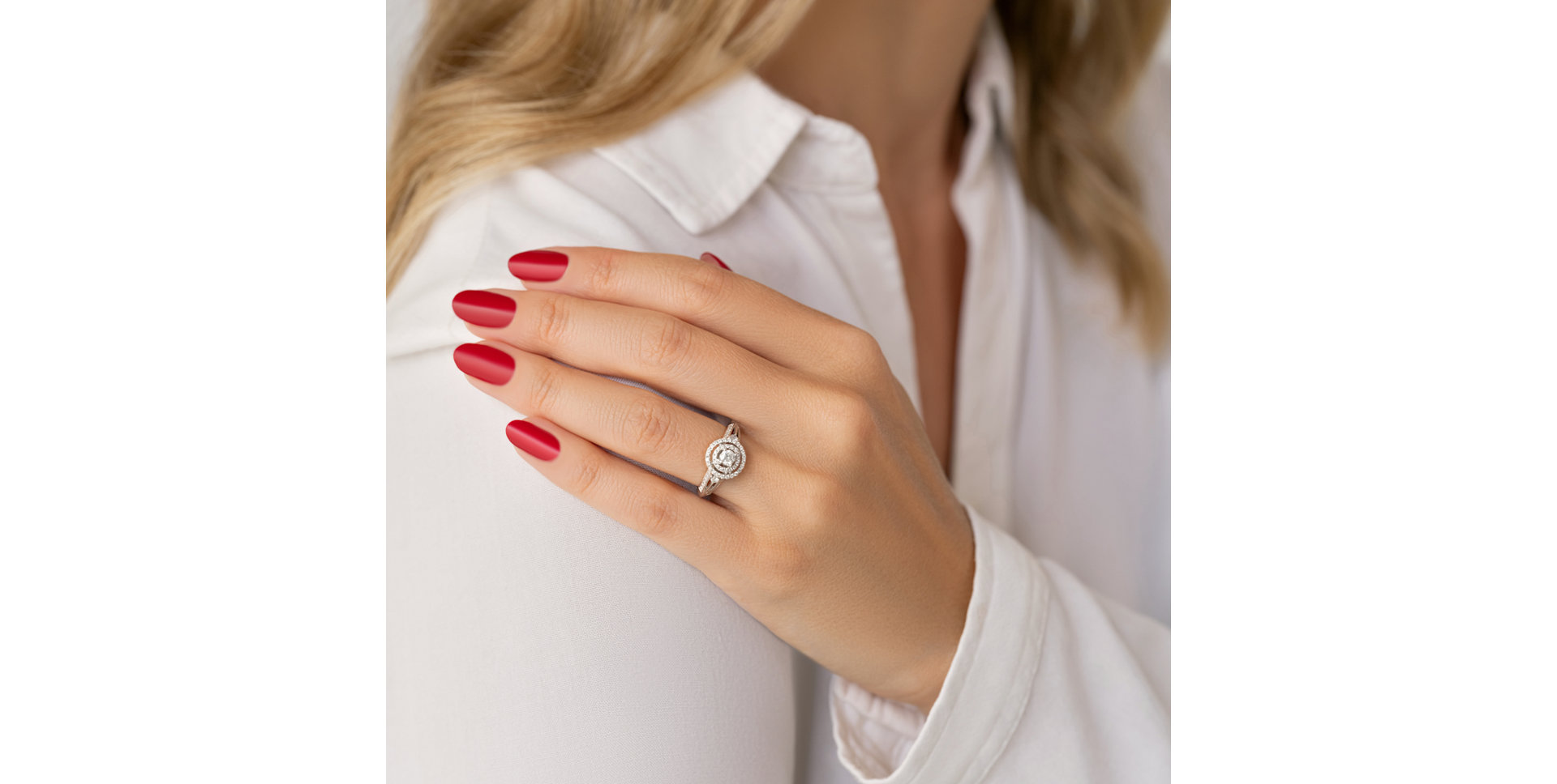 Prsten s diamanty Stéphane