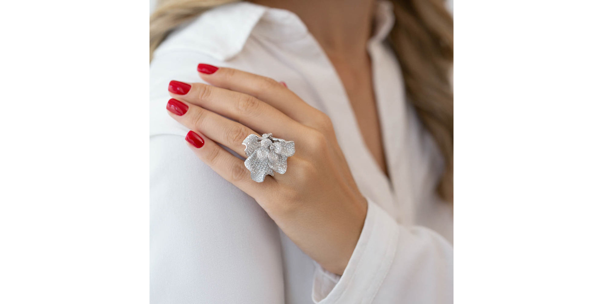 Prsten s diamanty Aurorela