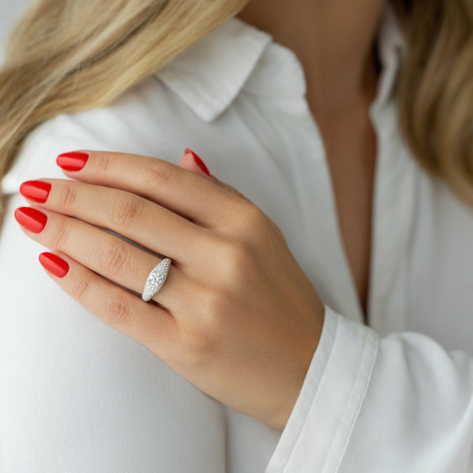 Prsten s diamanty Abigail