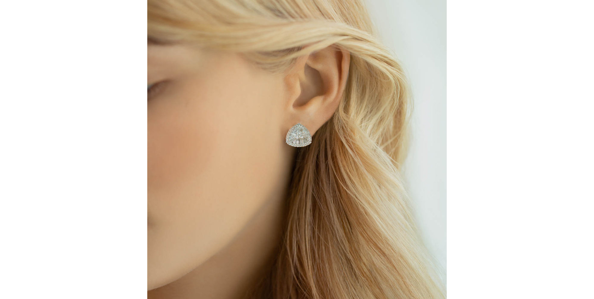 Náušnice s diamanty Derry