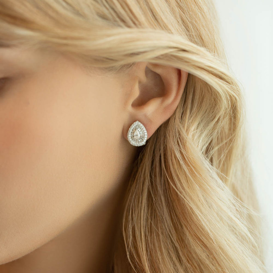 Náušnice s diamanty Deva