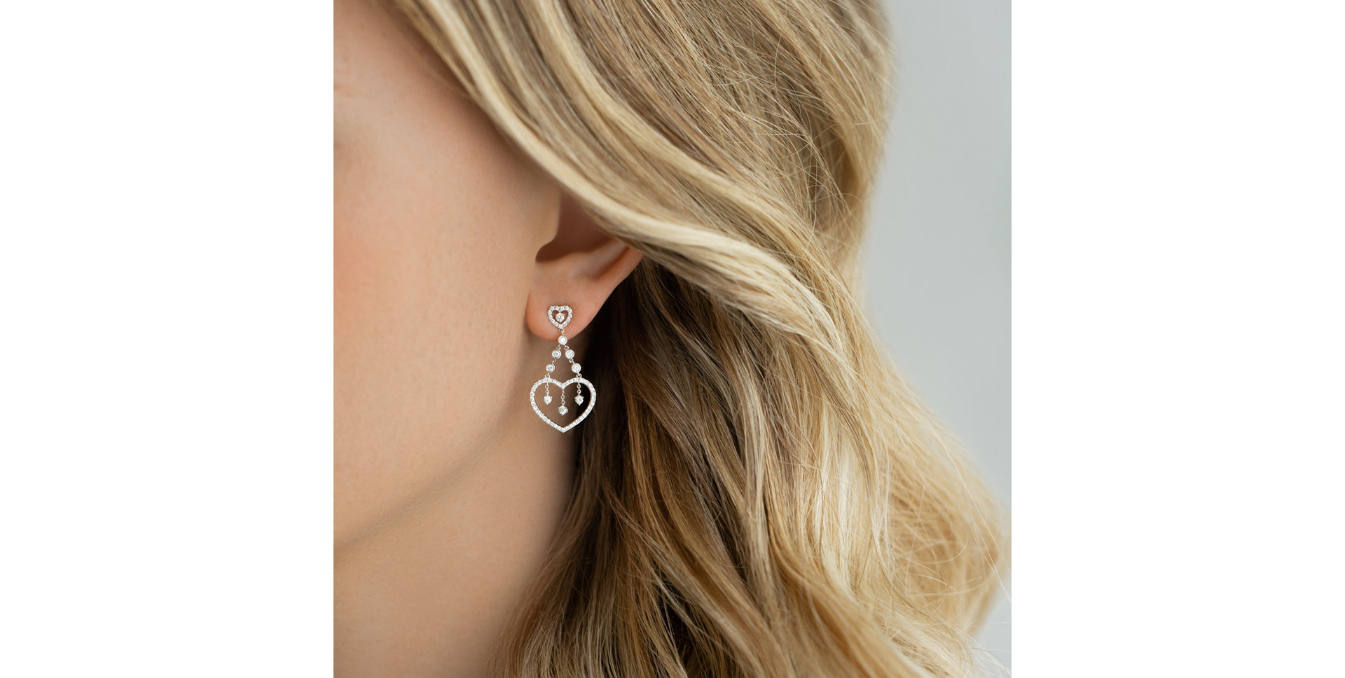 Náušnice s diamanty Grand Lovers