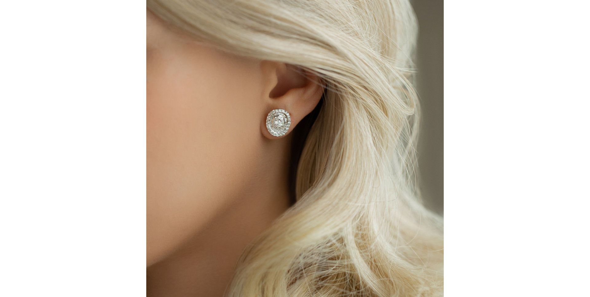 Náušnice s diamanty Chandra