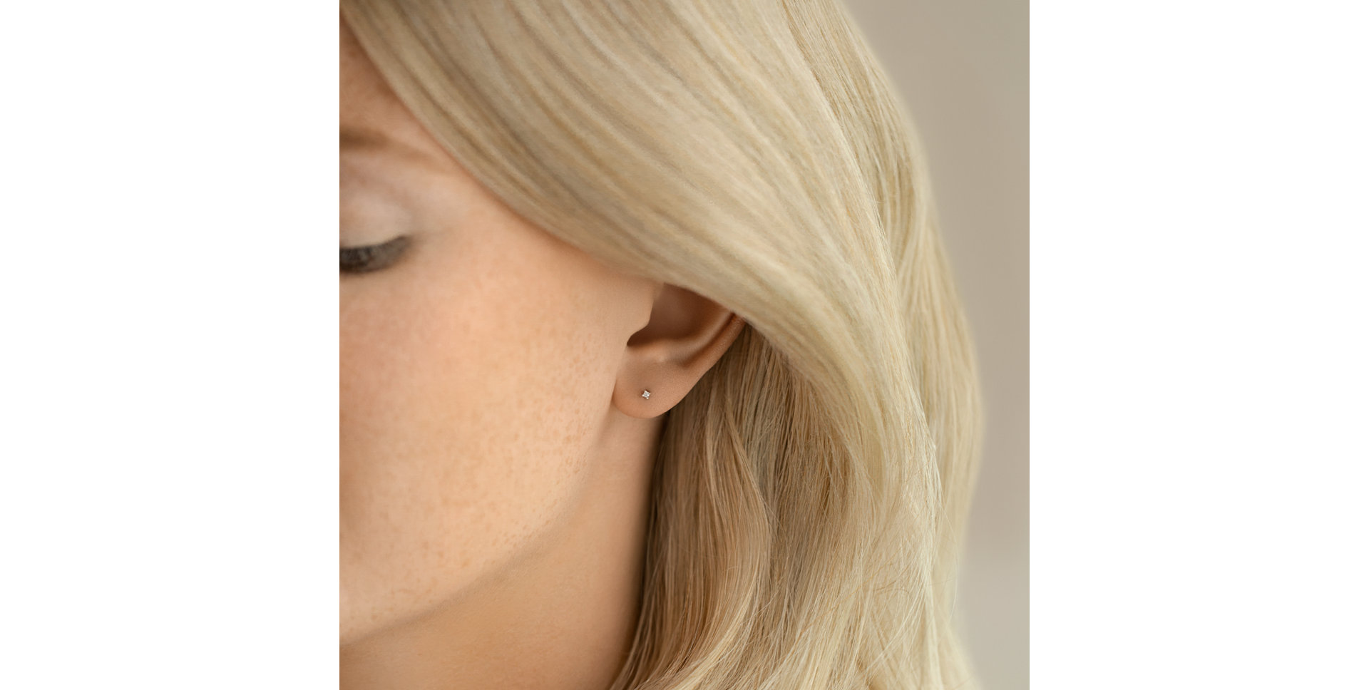 Náušnice s diamantem Star Celebration