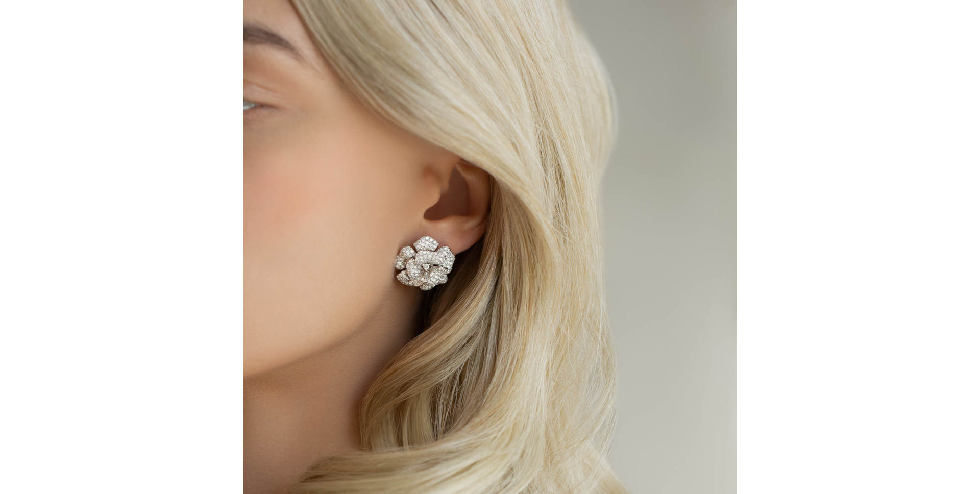 Náušnice s diamanty Briliant Camellia