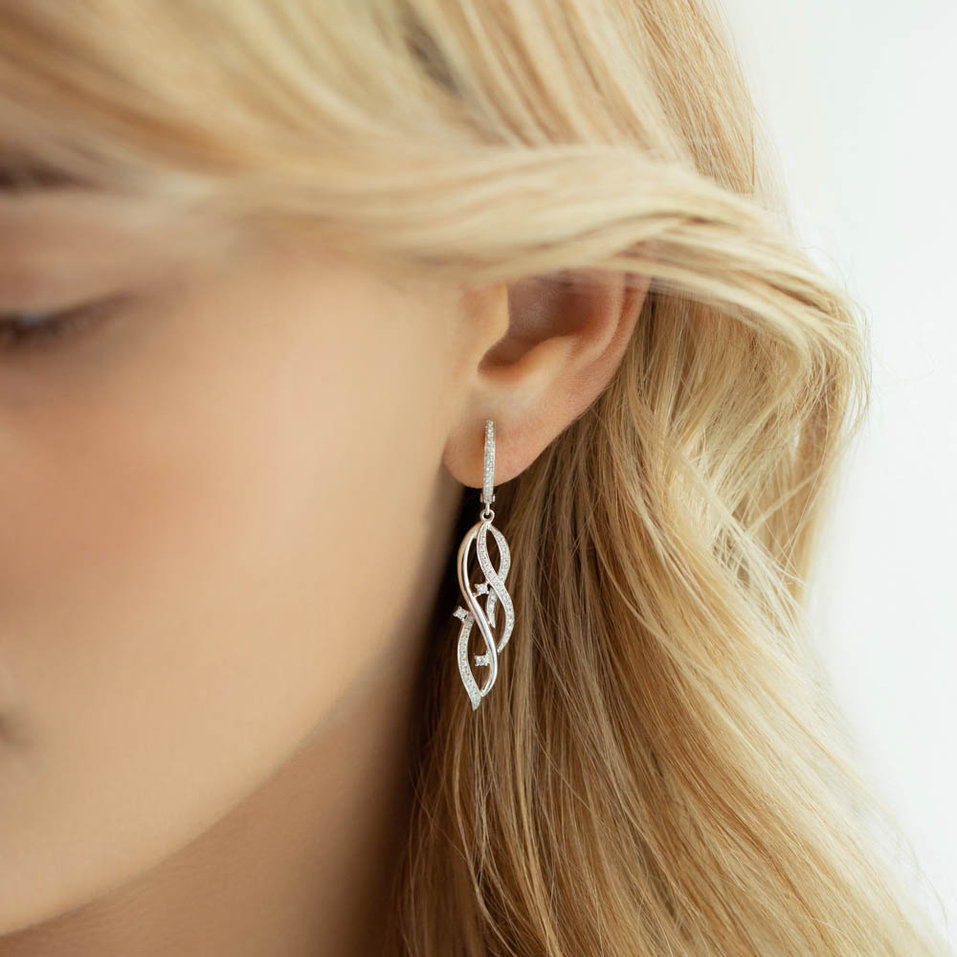 Náušnice s diamanty Rochelle