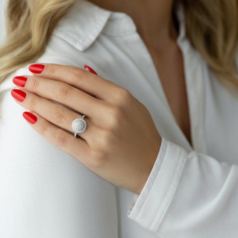 Prsten s diamanty Lathika