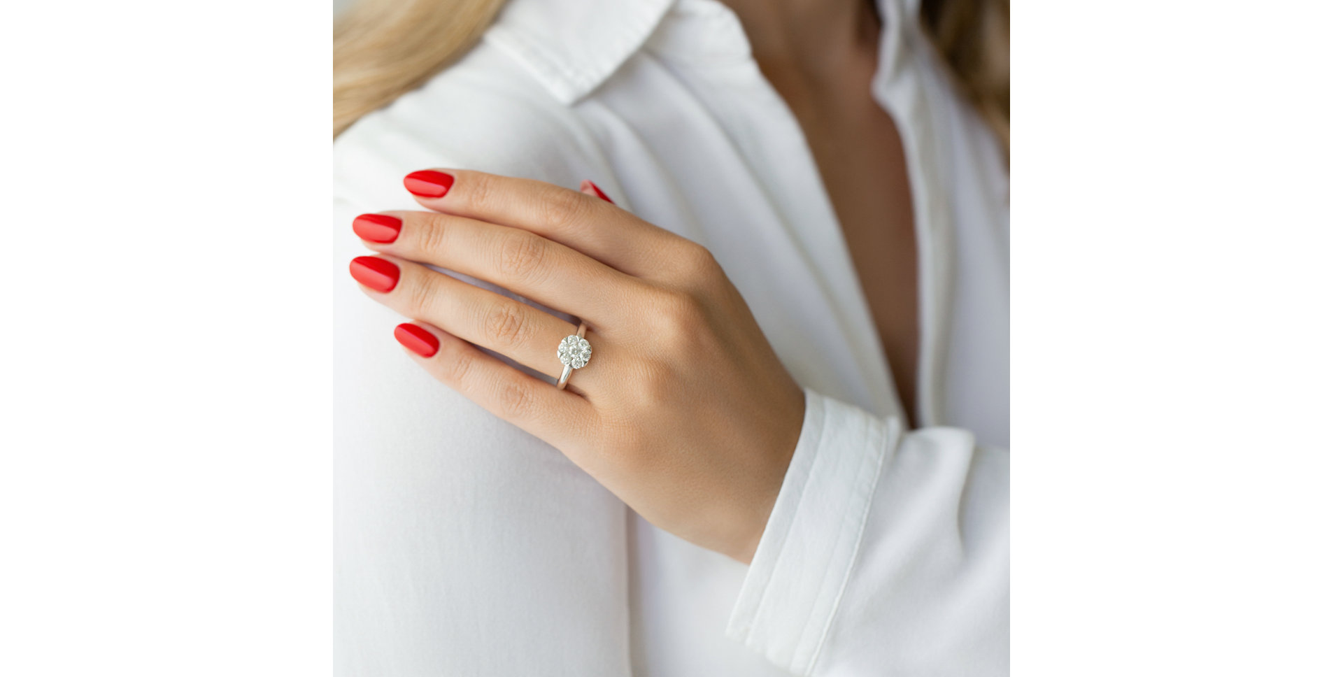 Prsten s diamanty Hidden Bloom