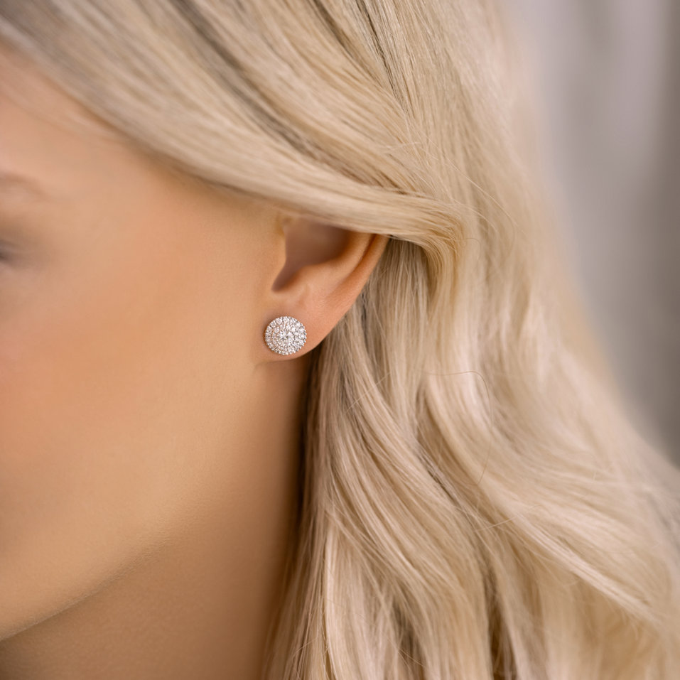 Náušnice s diamanty Exclusive Shine