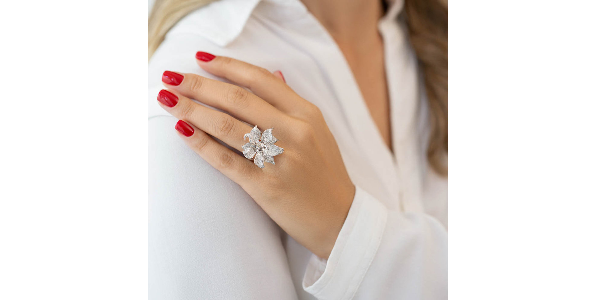 Prsten s diamanty Tropicalia