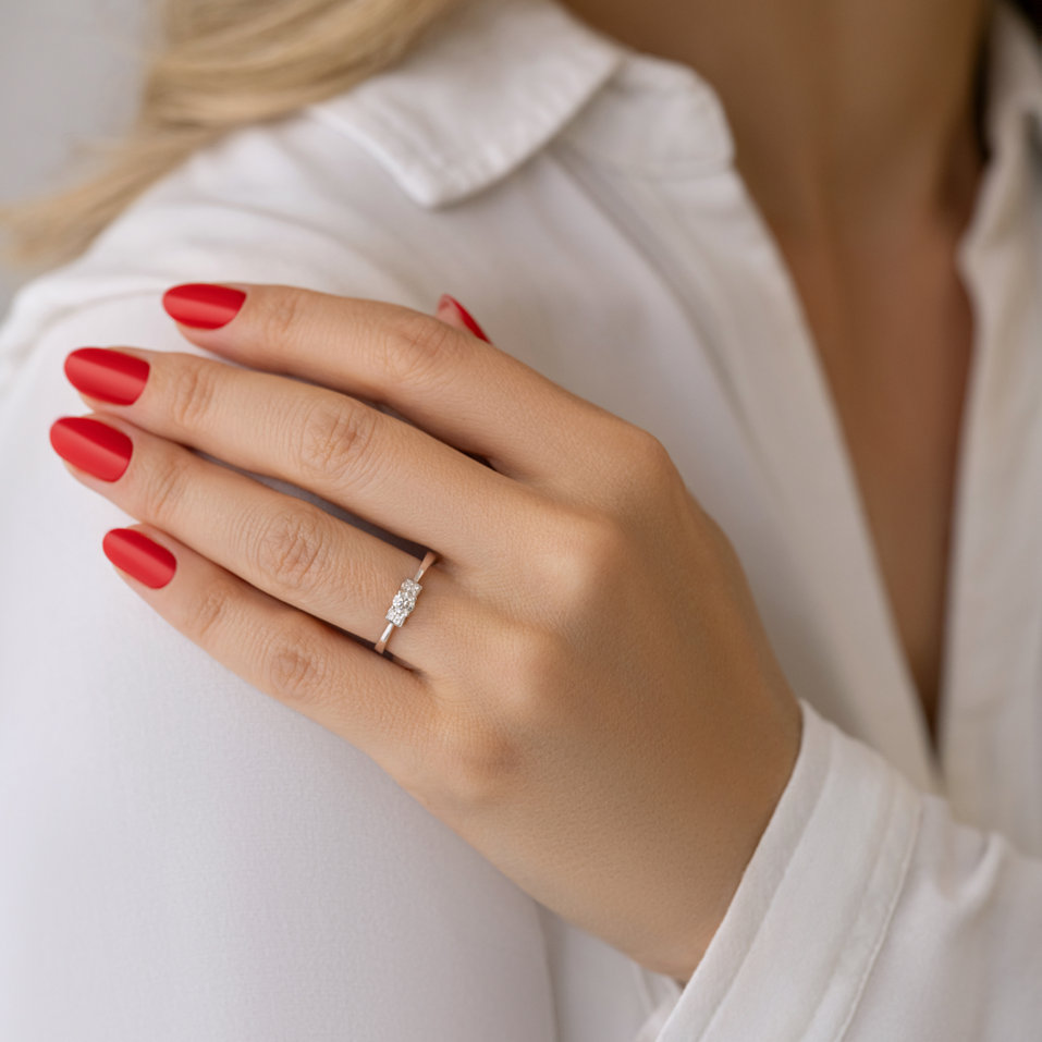 Prsten s diamanty Precision Love