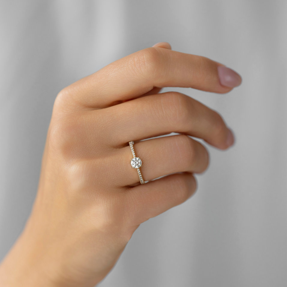 Prsten s diamanty Glittery Love