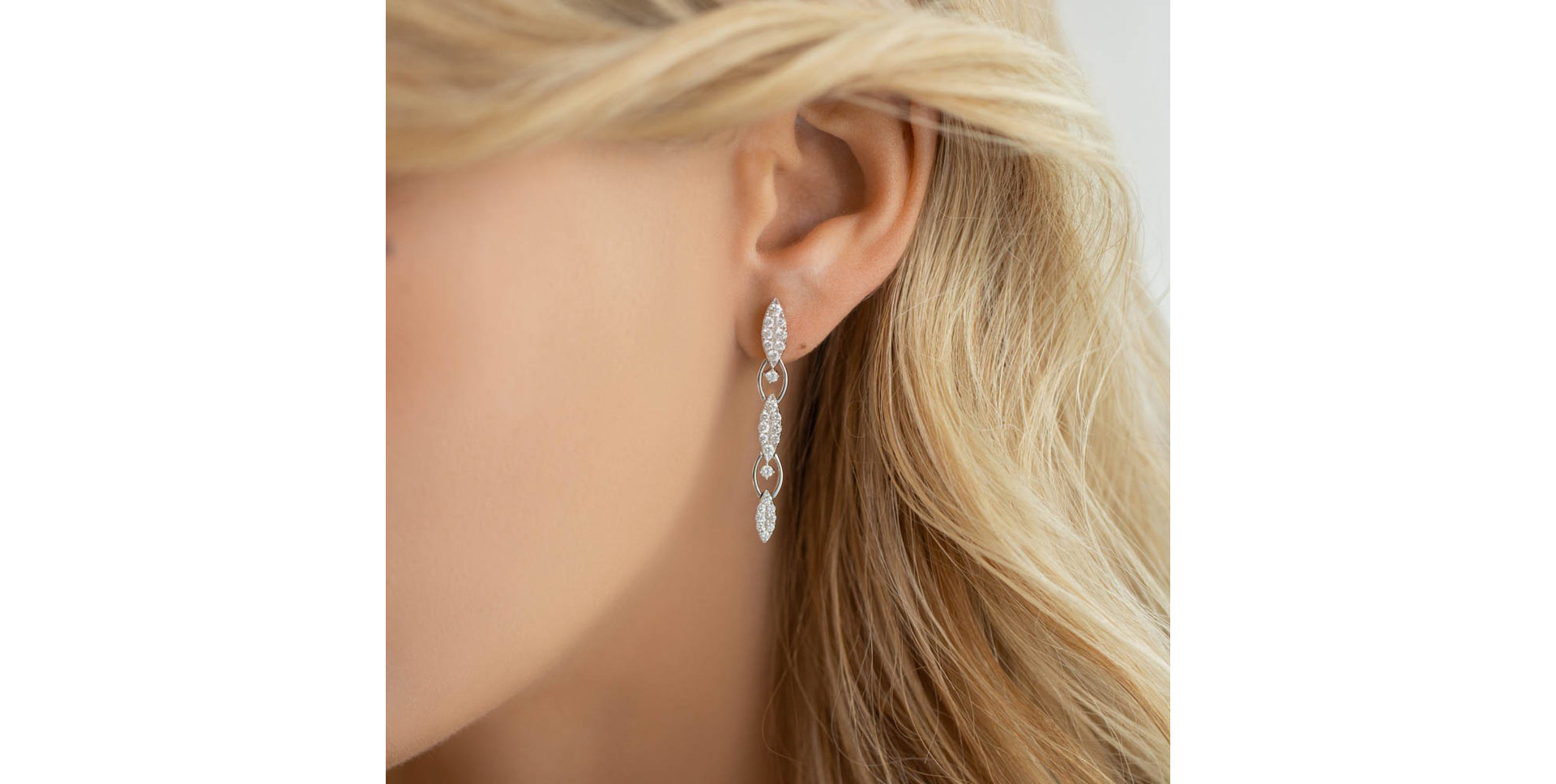 Náušnice s diamanty Professional Angelou