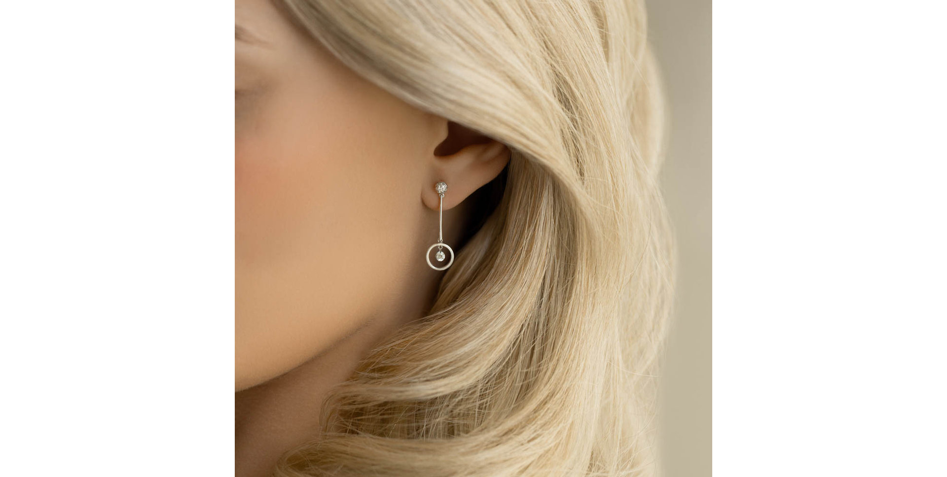 Náušnice s diamanty Shine Hope