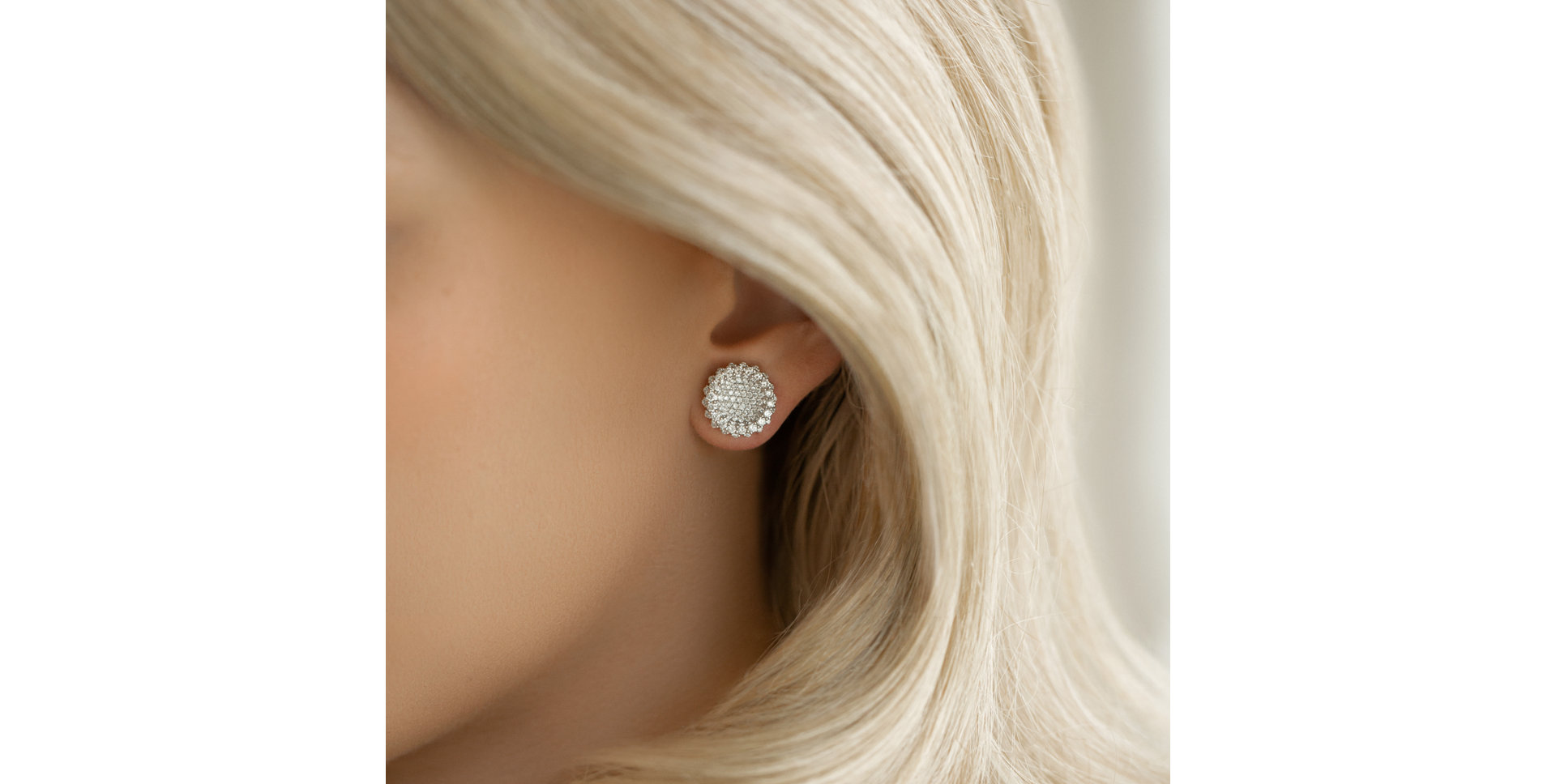 Náušnice s diamanty Braiden