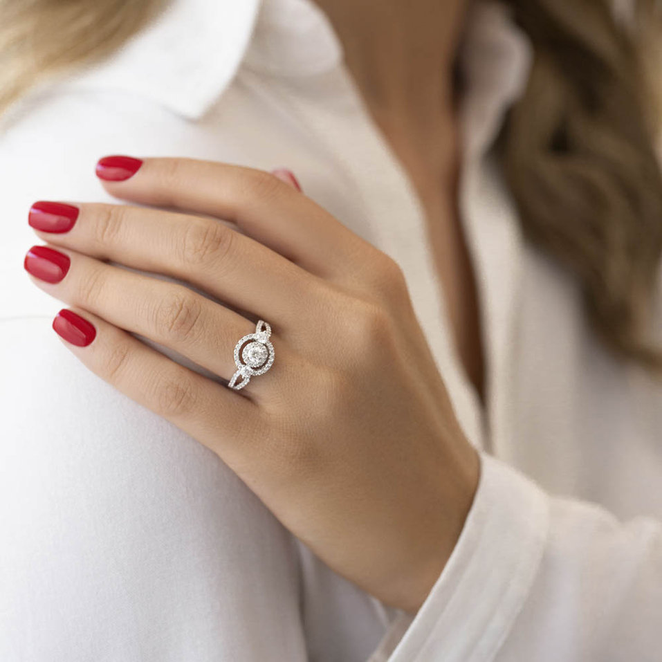 Prsten s diamanty Lucky Grace