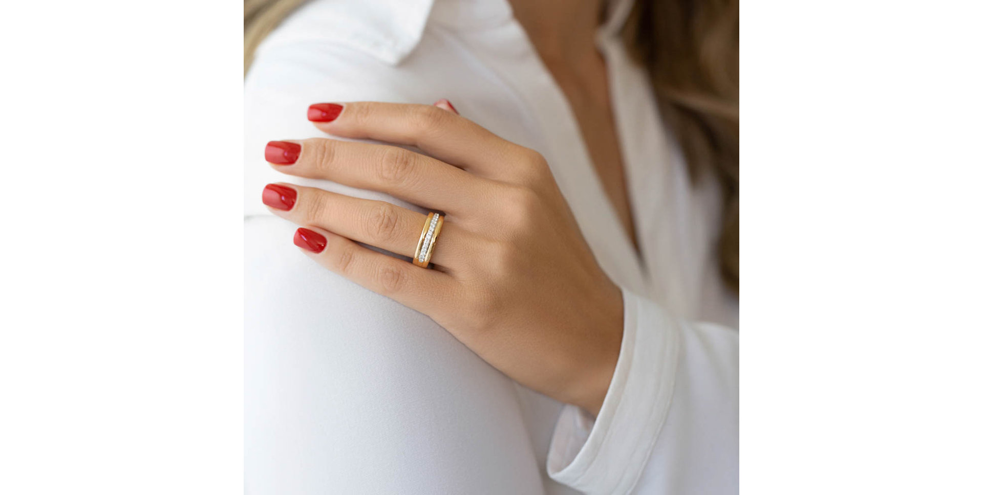 Prsten s diamanty Emma