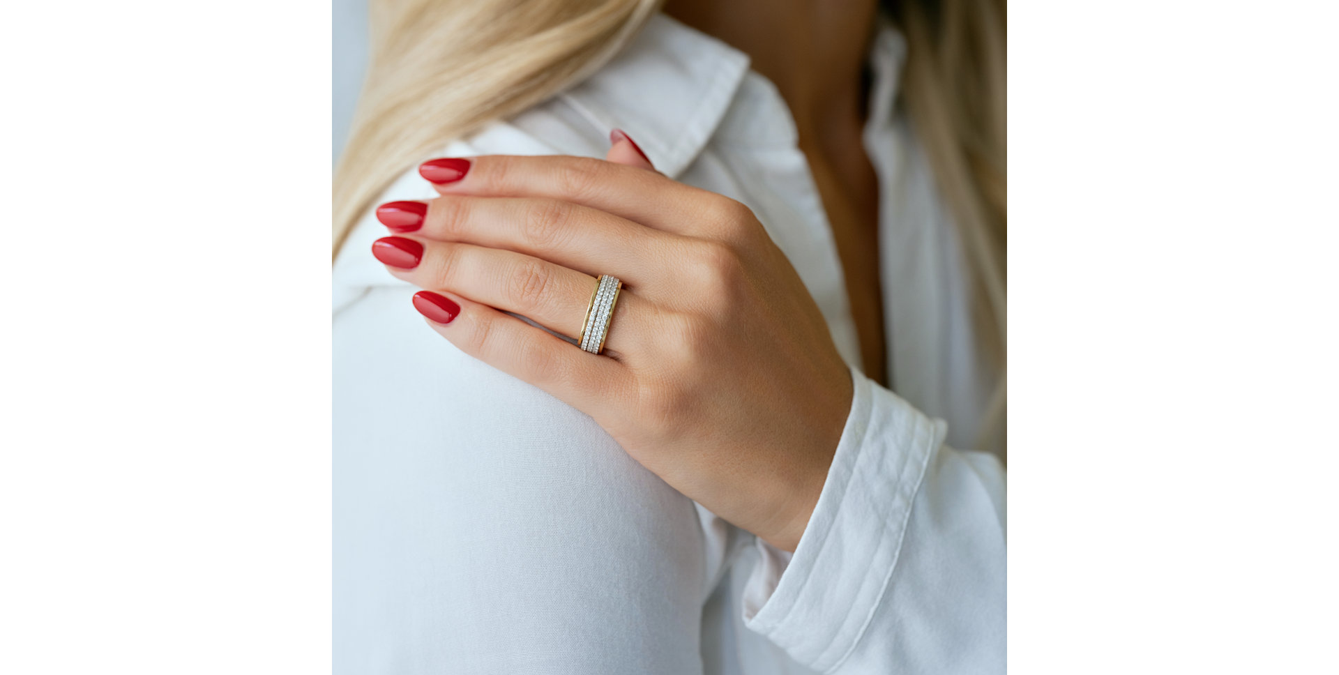 Prsten s diamanty Claires