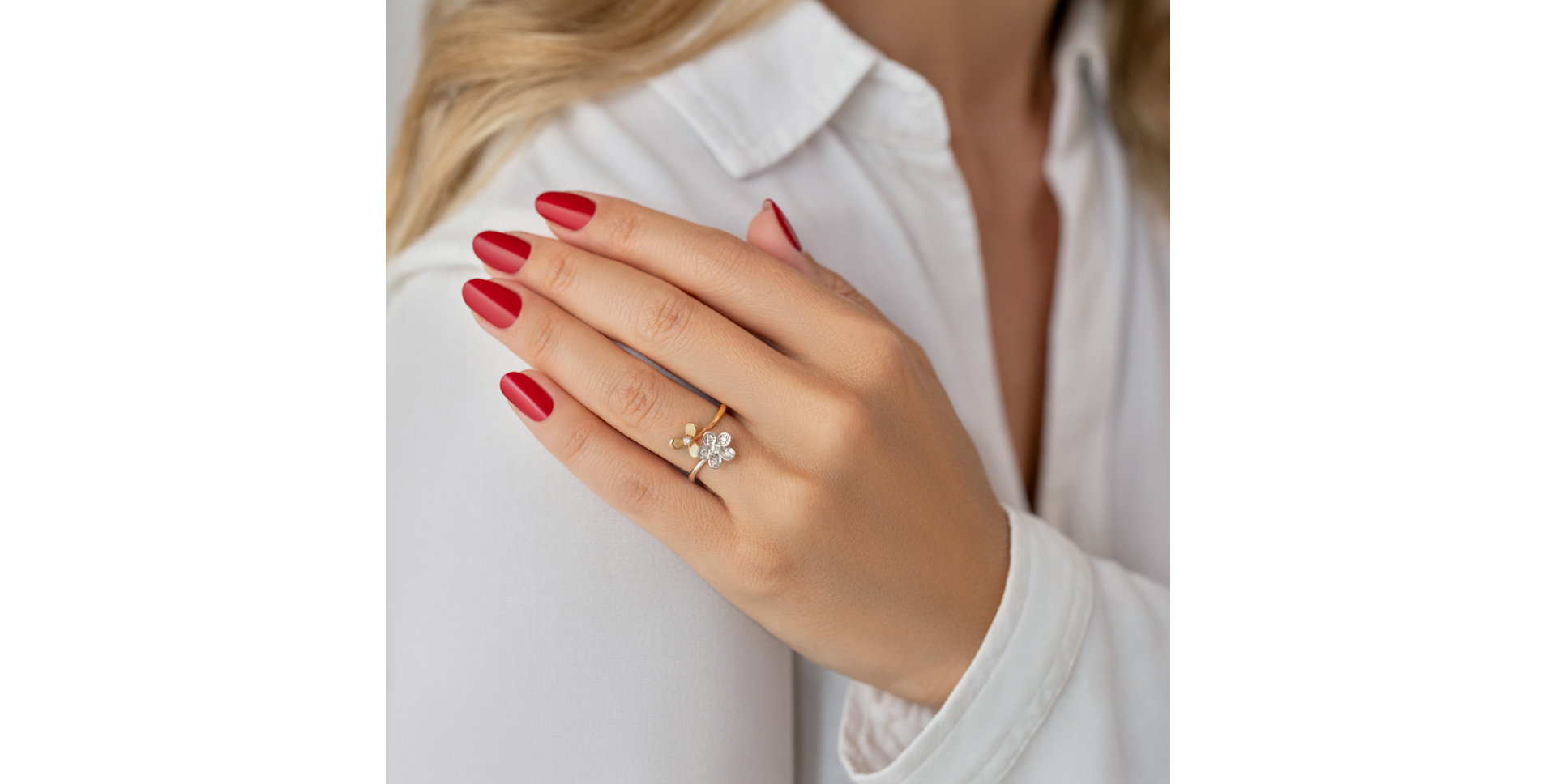 Prsten s diamanty Anna