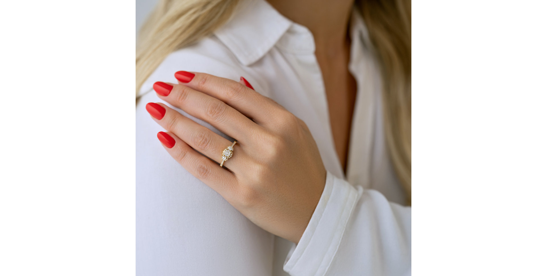 Prsten s diamanty Siffre