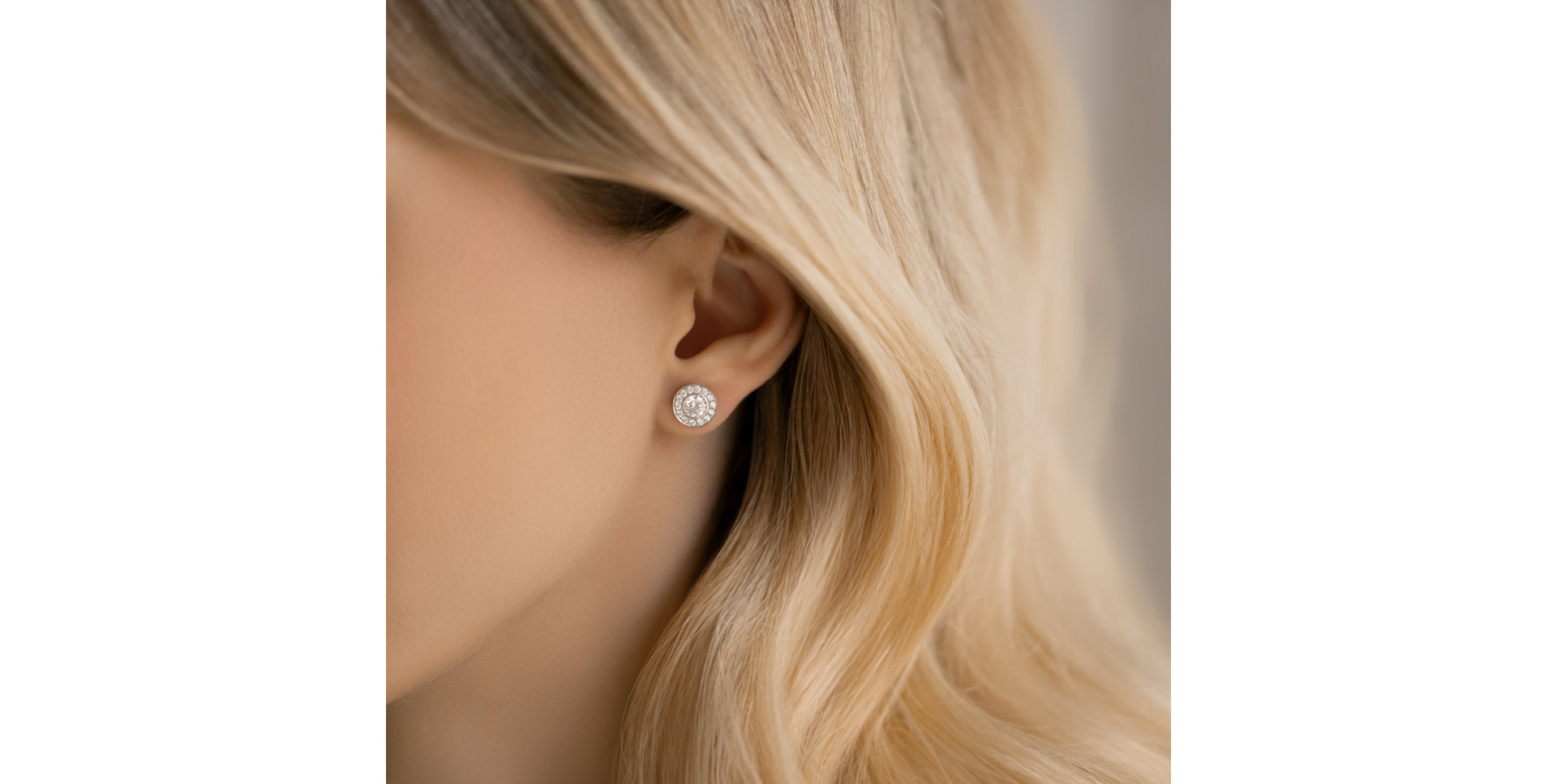 Náušnice s diamanty Shiny Delight