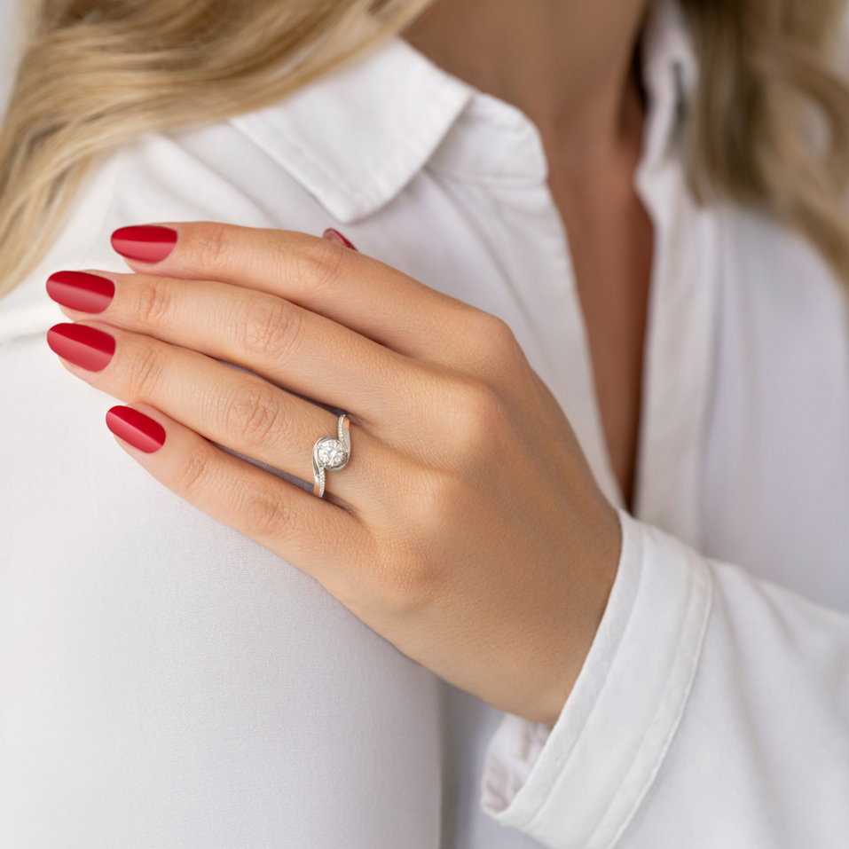 Prsten s diamanty Lovetta