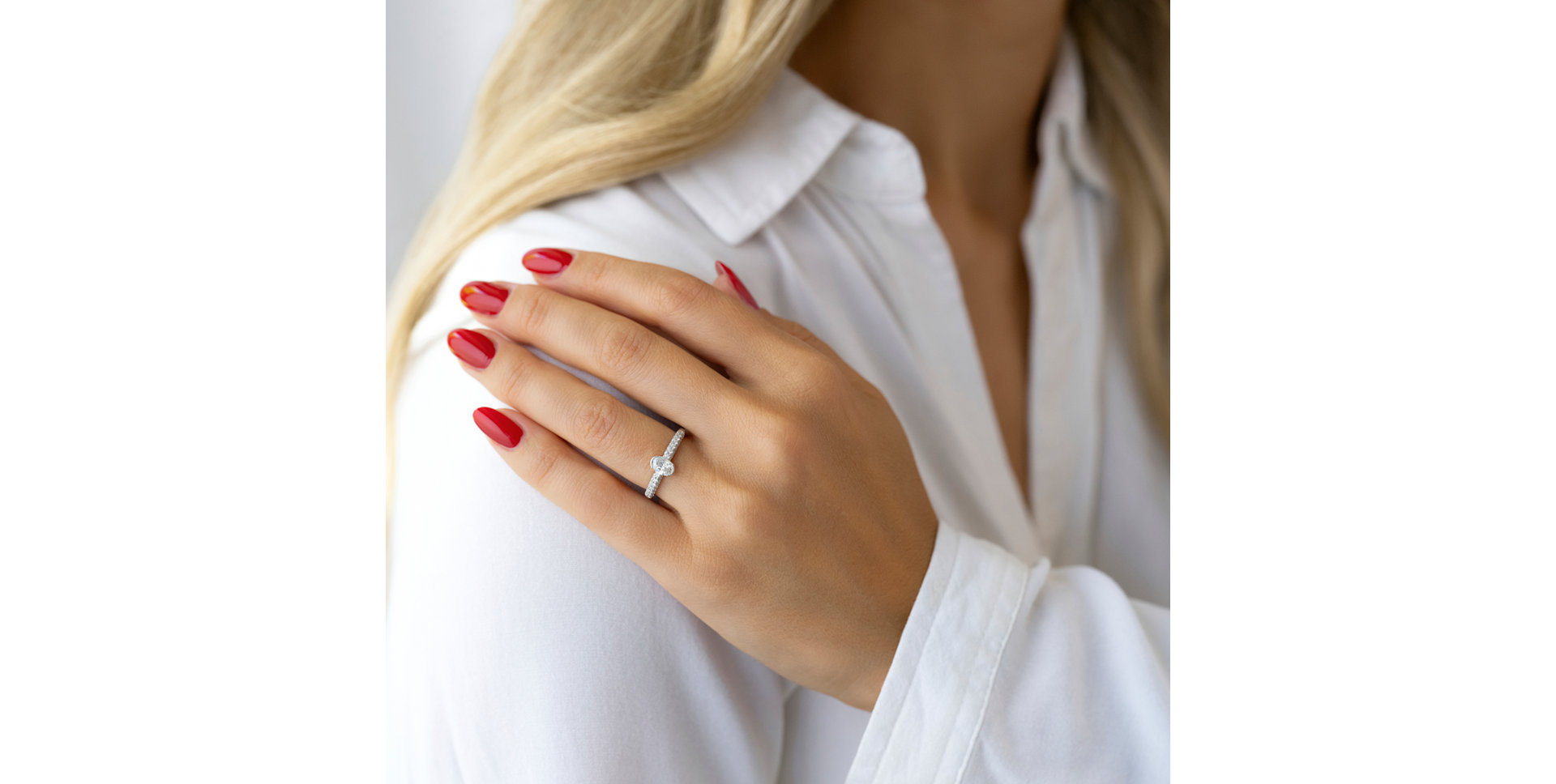 Prsten s diamanty Louise