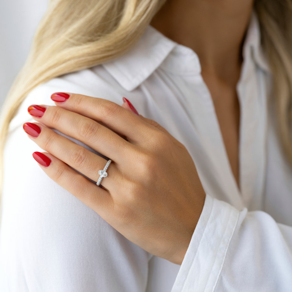 Prsten s diamanty Louise