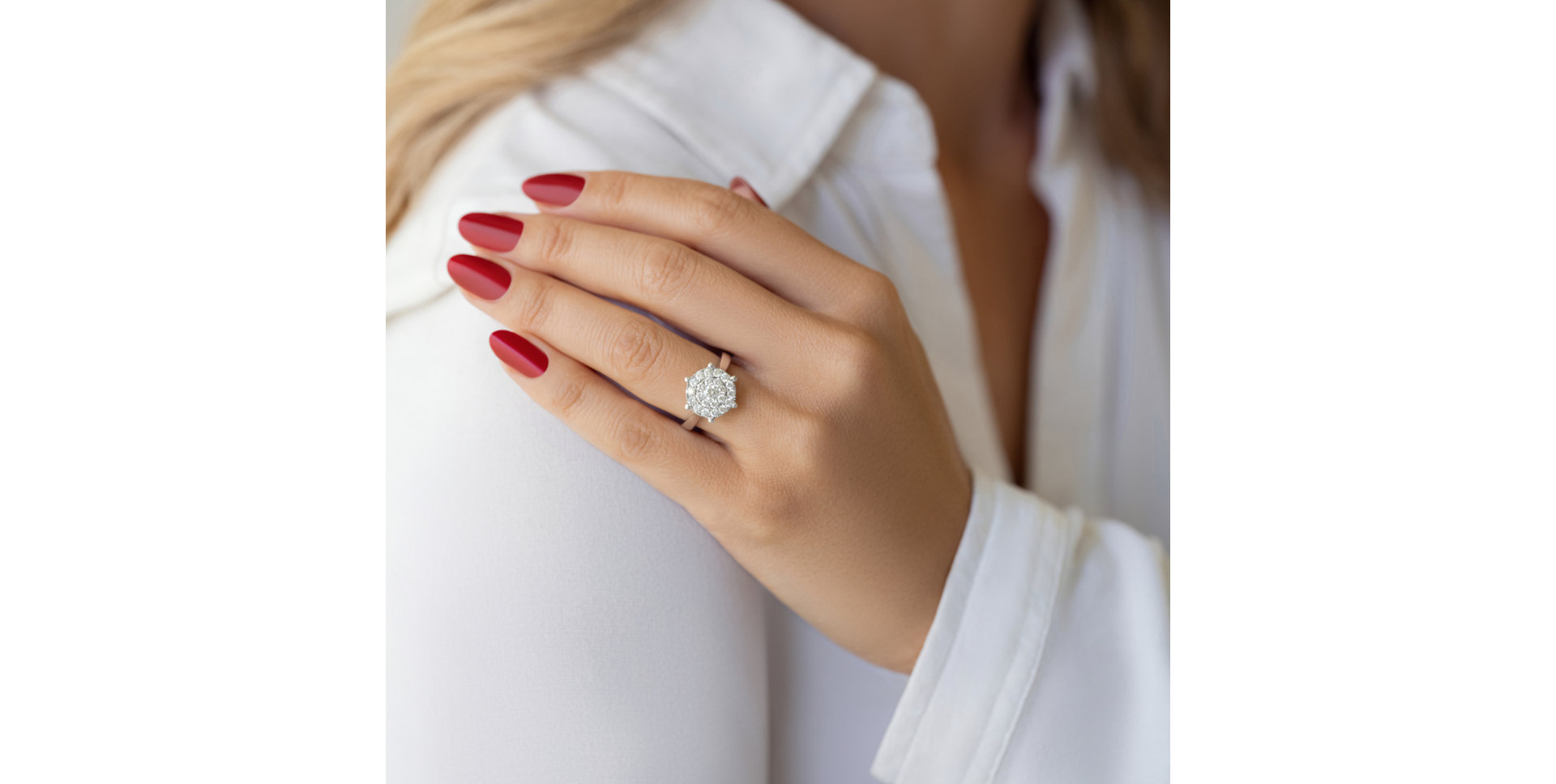 Prsten s diamanty Neveah