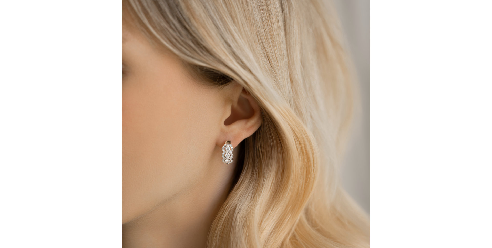 Náušnice s diamanty Gentle Gleam