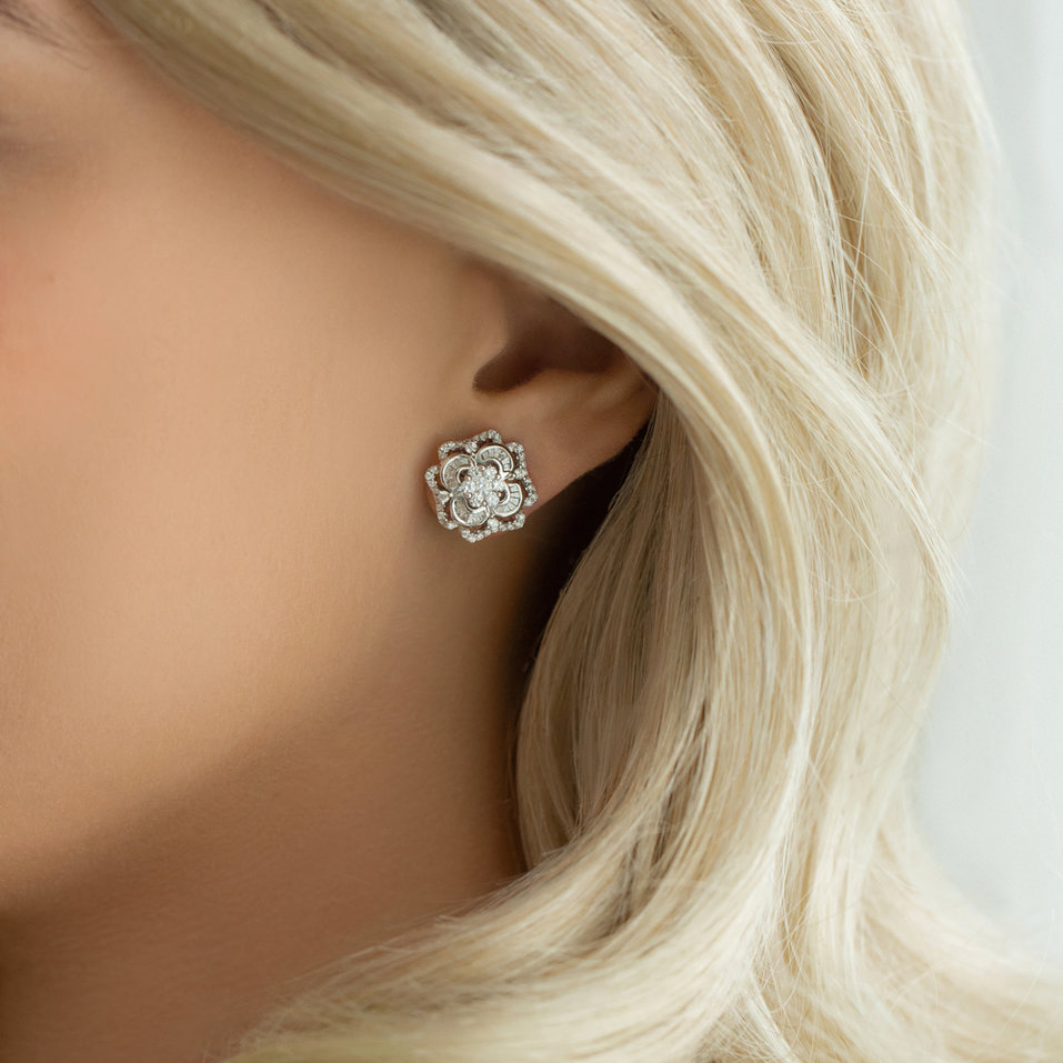 Náušnice s diamanty Cuthbert