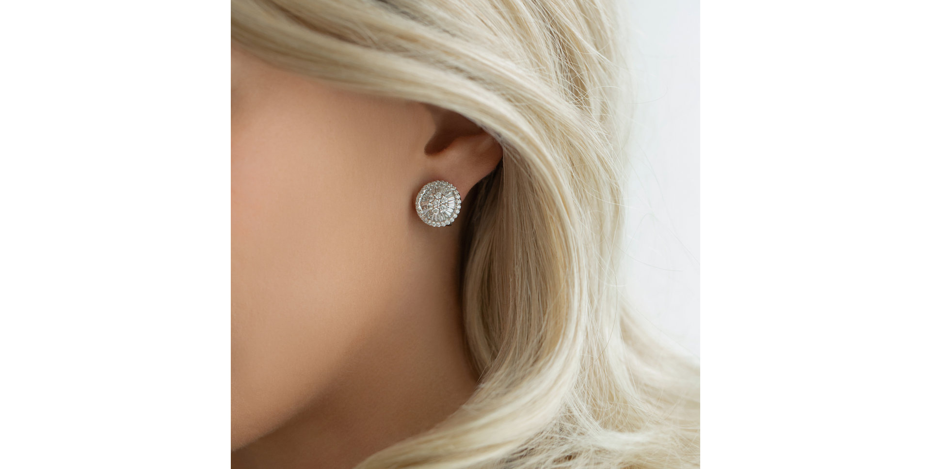 Náušnice s diamanty Iman