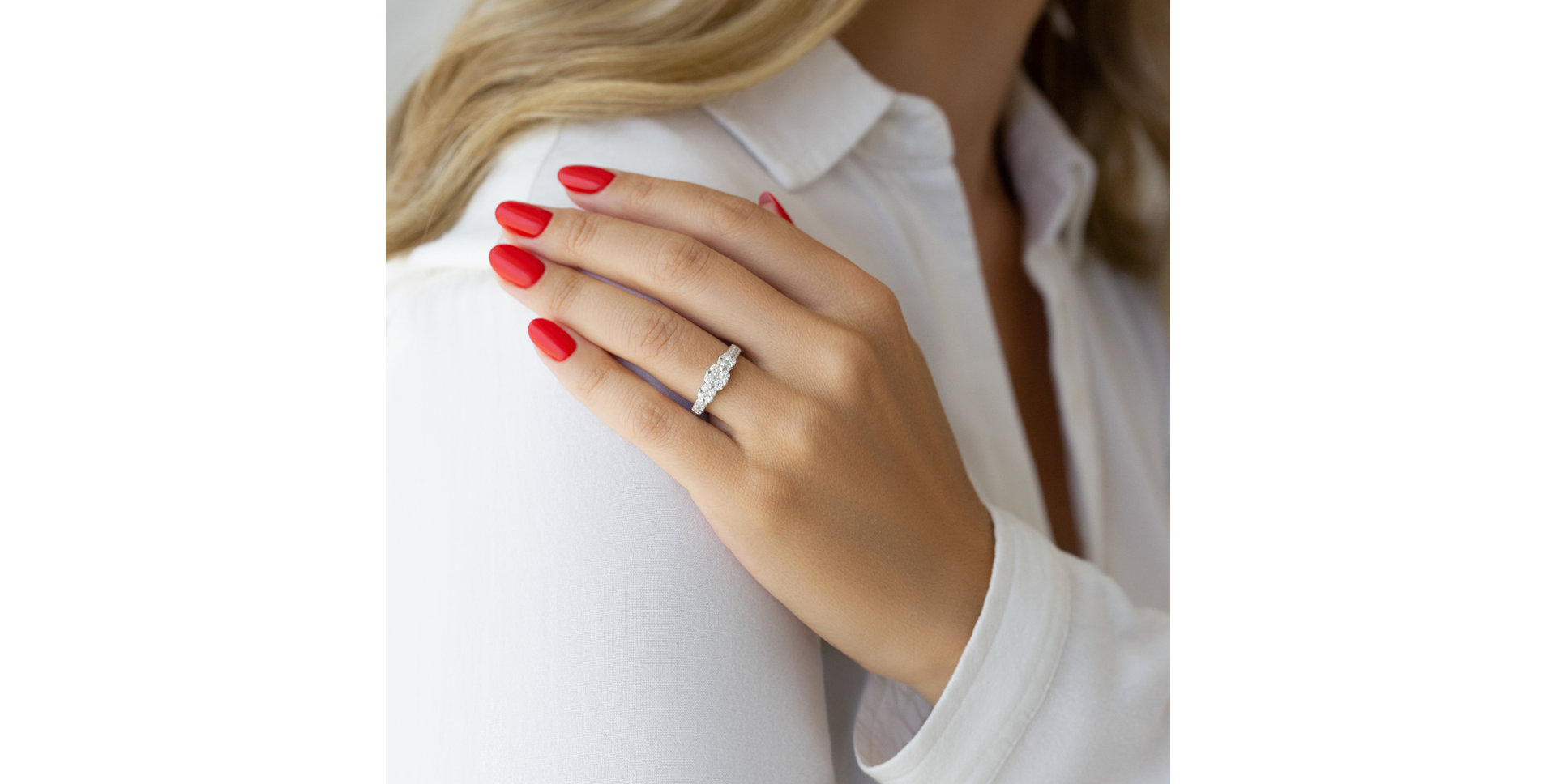 Prsten s diamanty Wynn