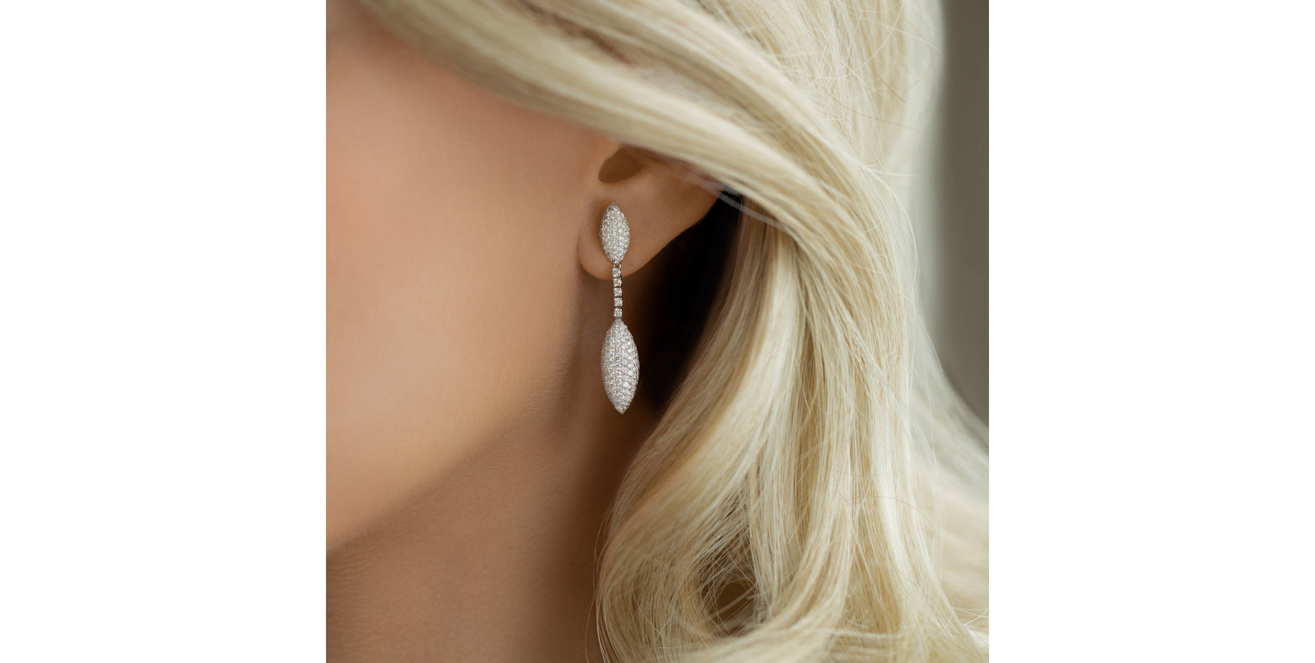 Náušnice s diamanty Natural Bethany