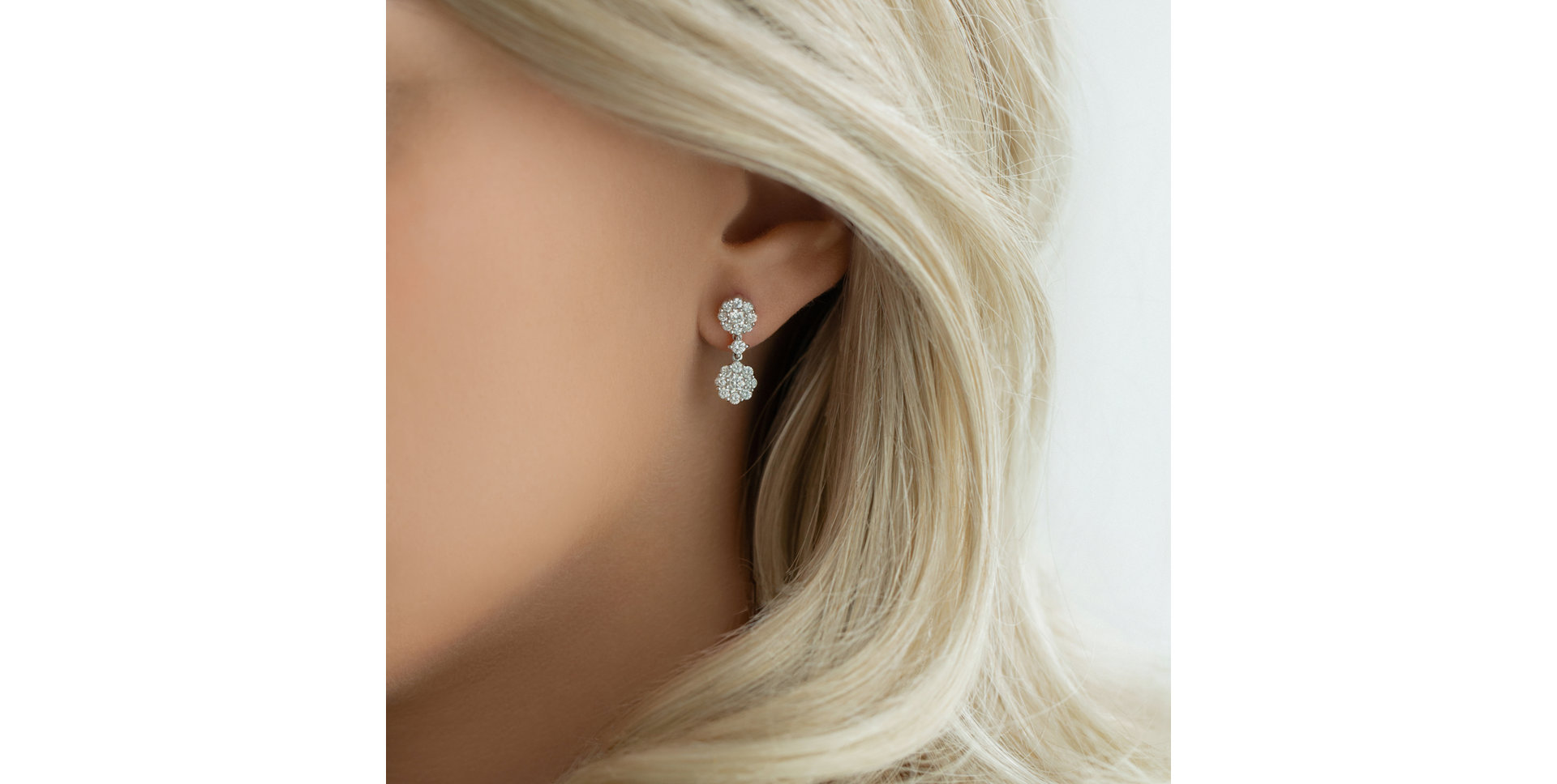 Náušnice s diamanty Famous Painter