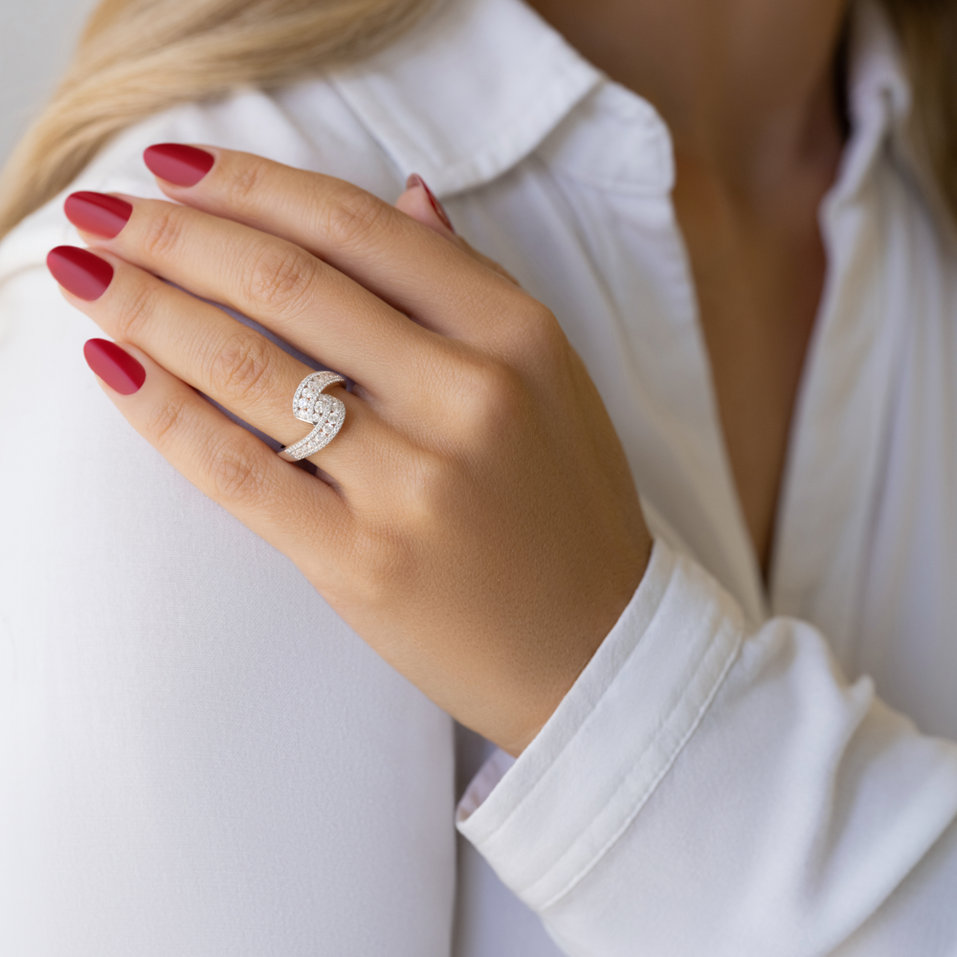 Prsten s diamanty Heaven's Jewel