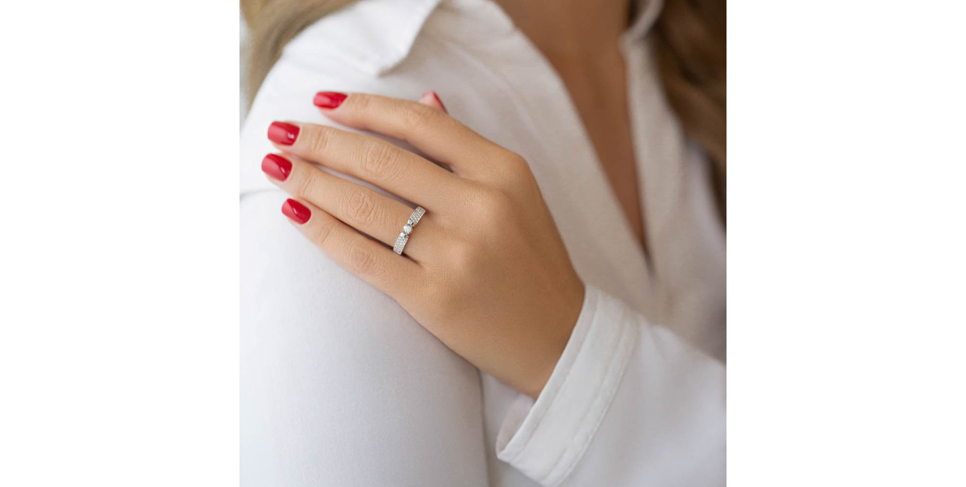 Prsten s diamanty Obsessed with Power