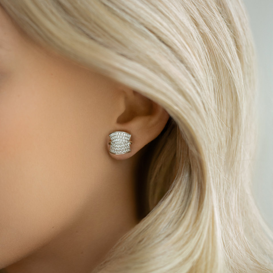 Náušnice s diamanty Aria