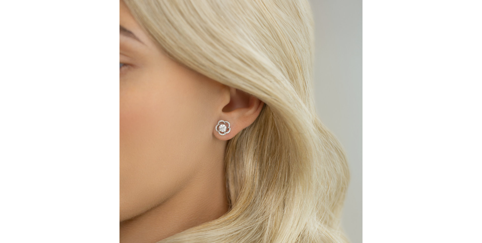 Náušnice s diamanty Bright Meadow