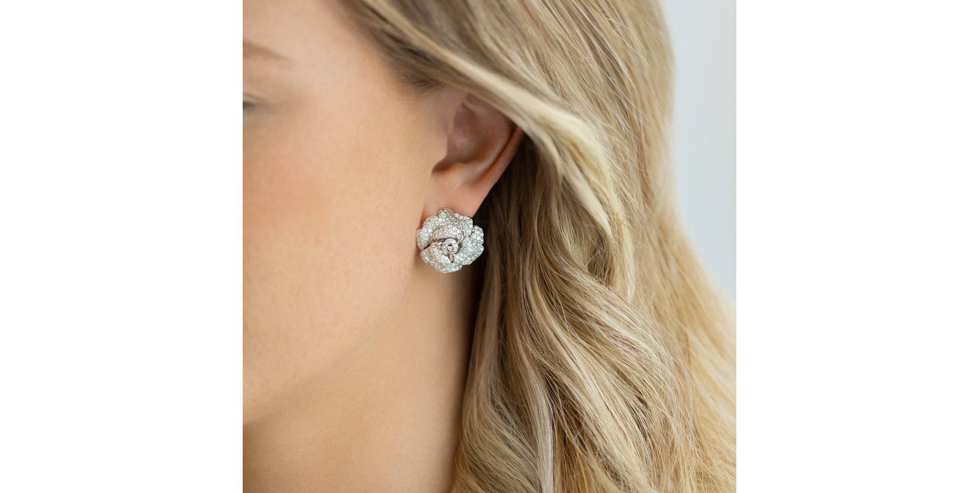 Náušnice s diamanty Ice Queen