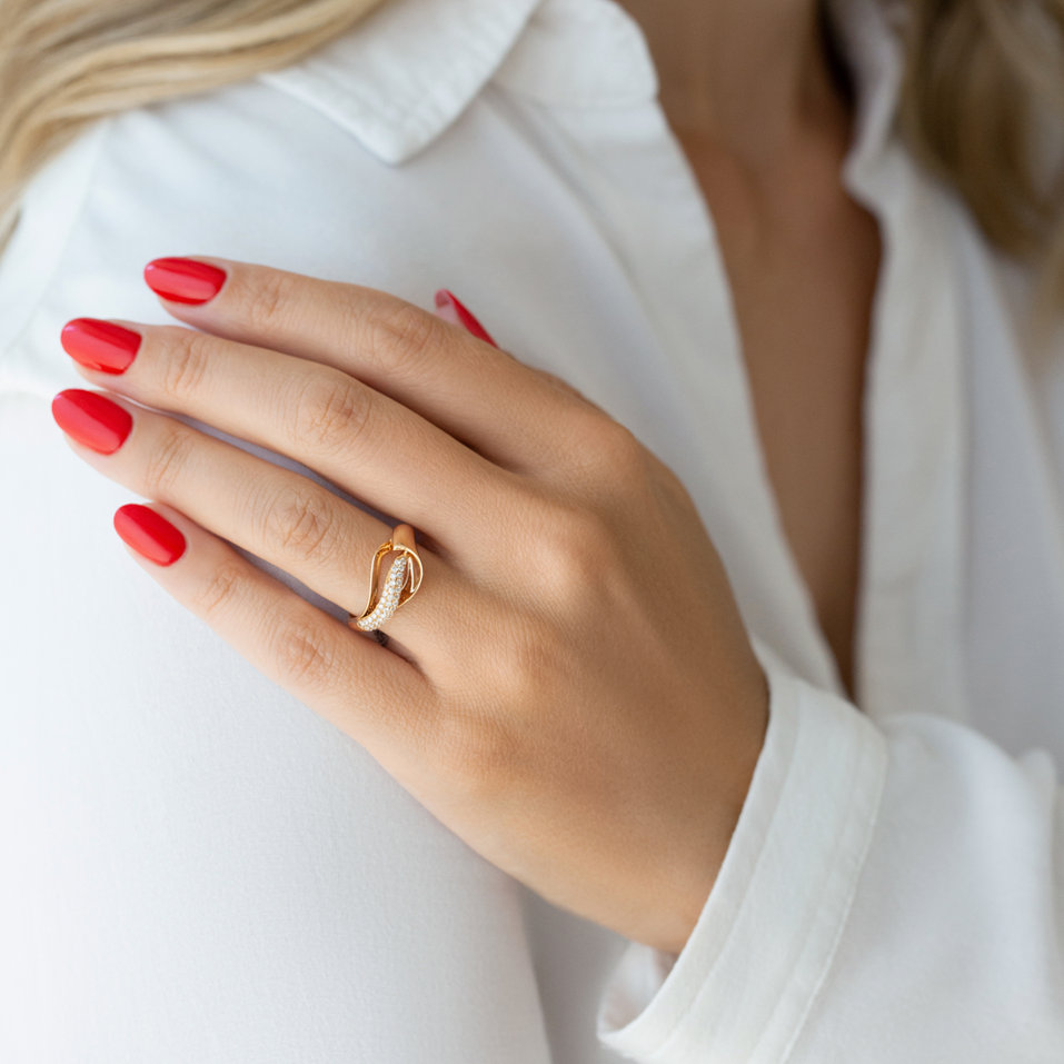 Prsten s diamanty Sunny Romance