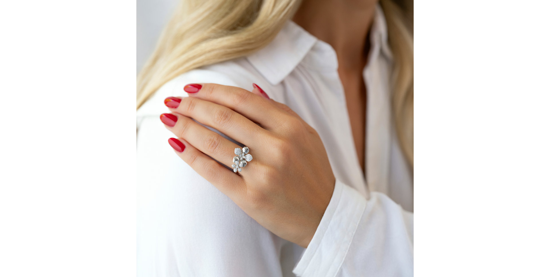 Prsten s diamanty Florance