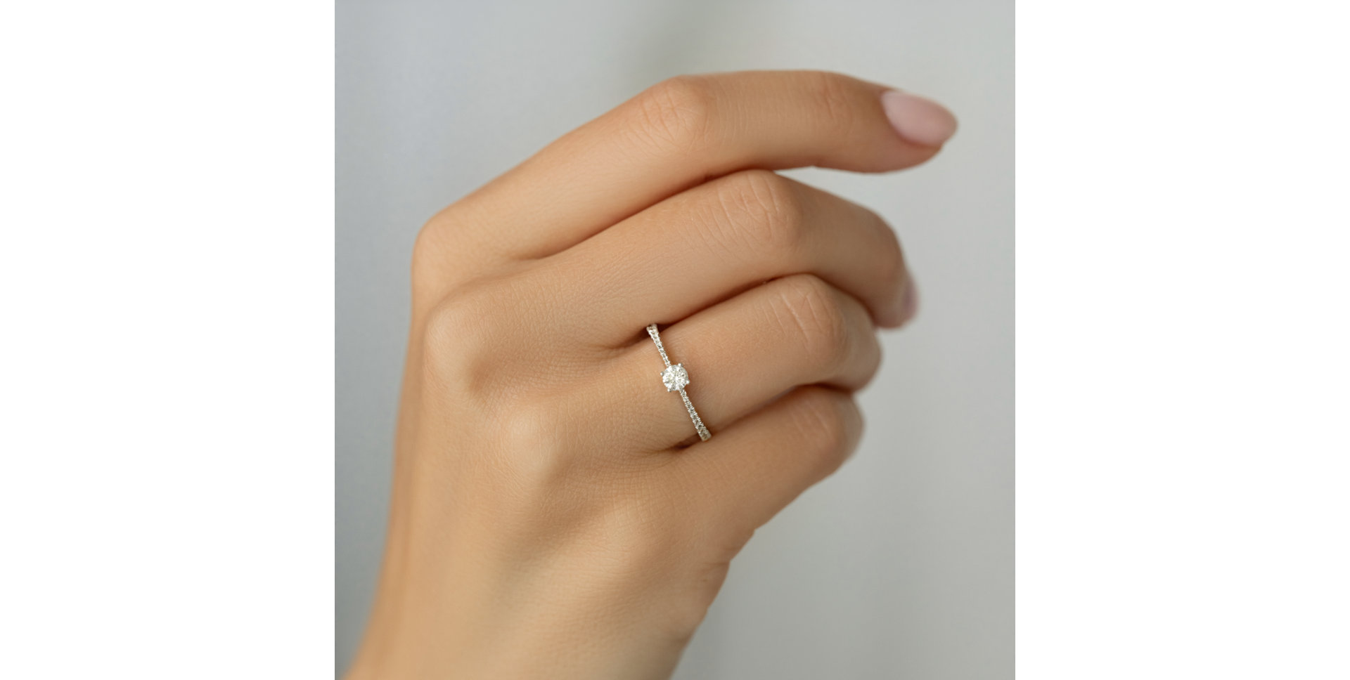 Prsten s diamanty Glittery Love