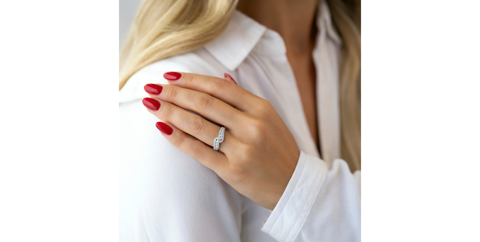 Prsten s diamanty Kael