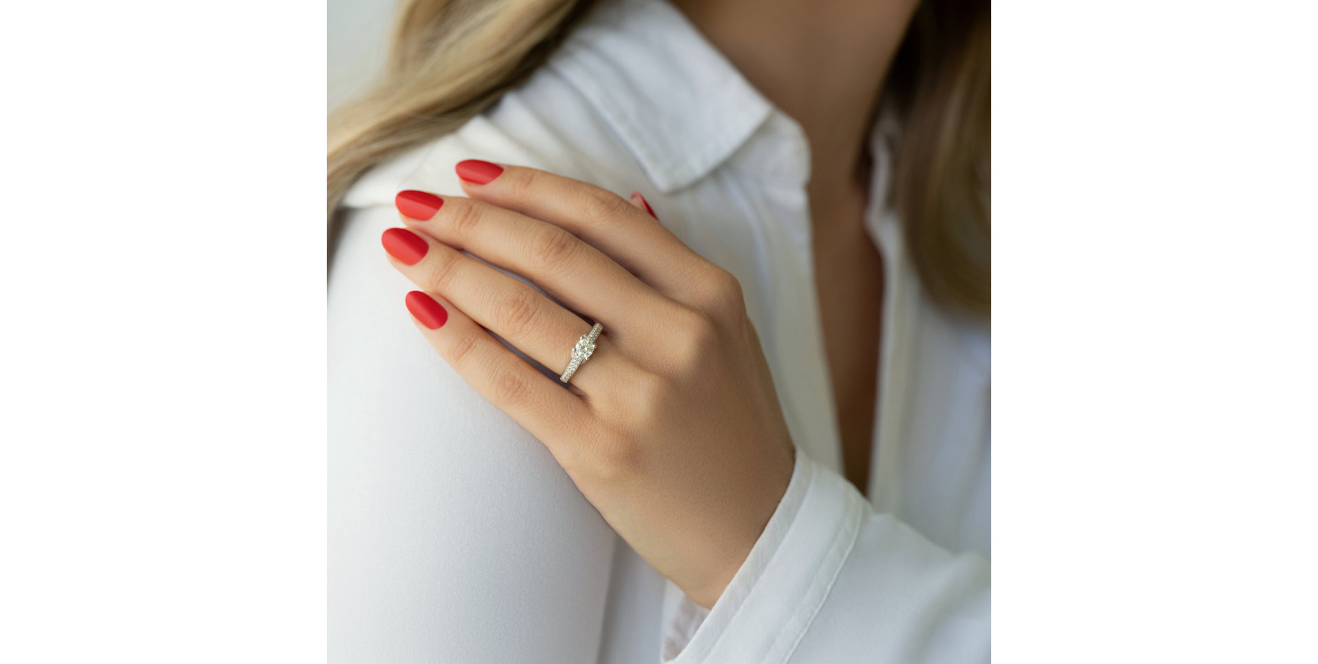 Prsten s diamanty Easton