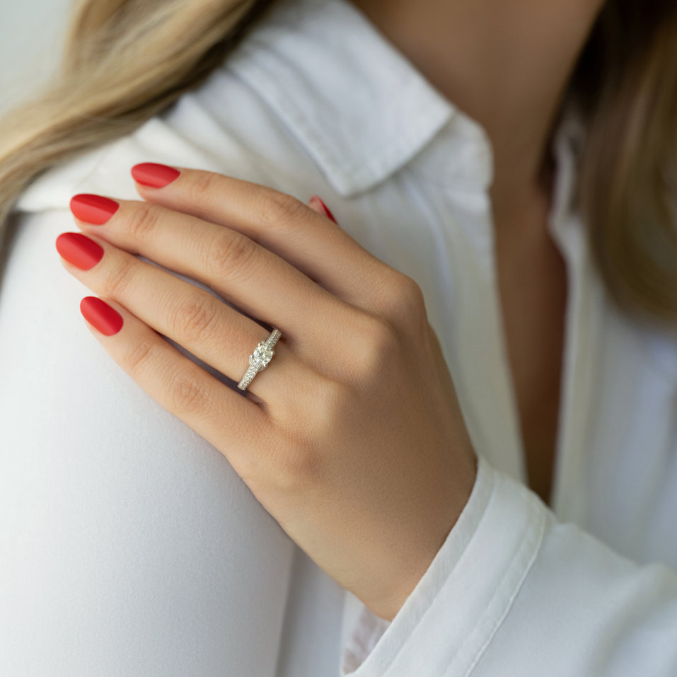 Prsten s diamanty Easton