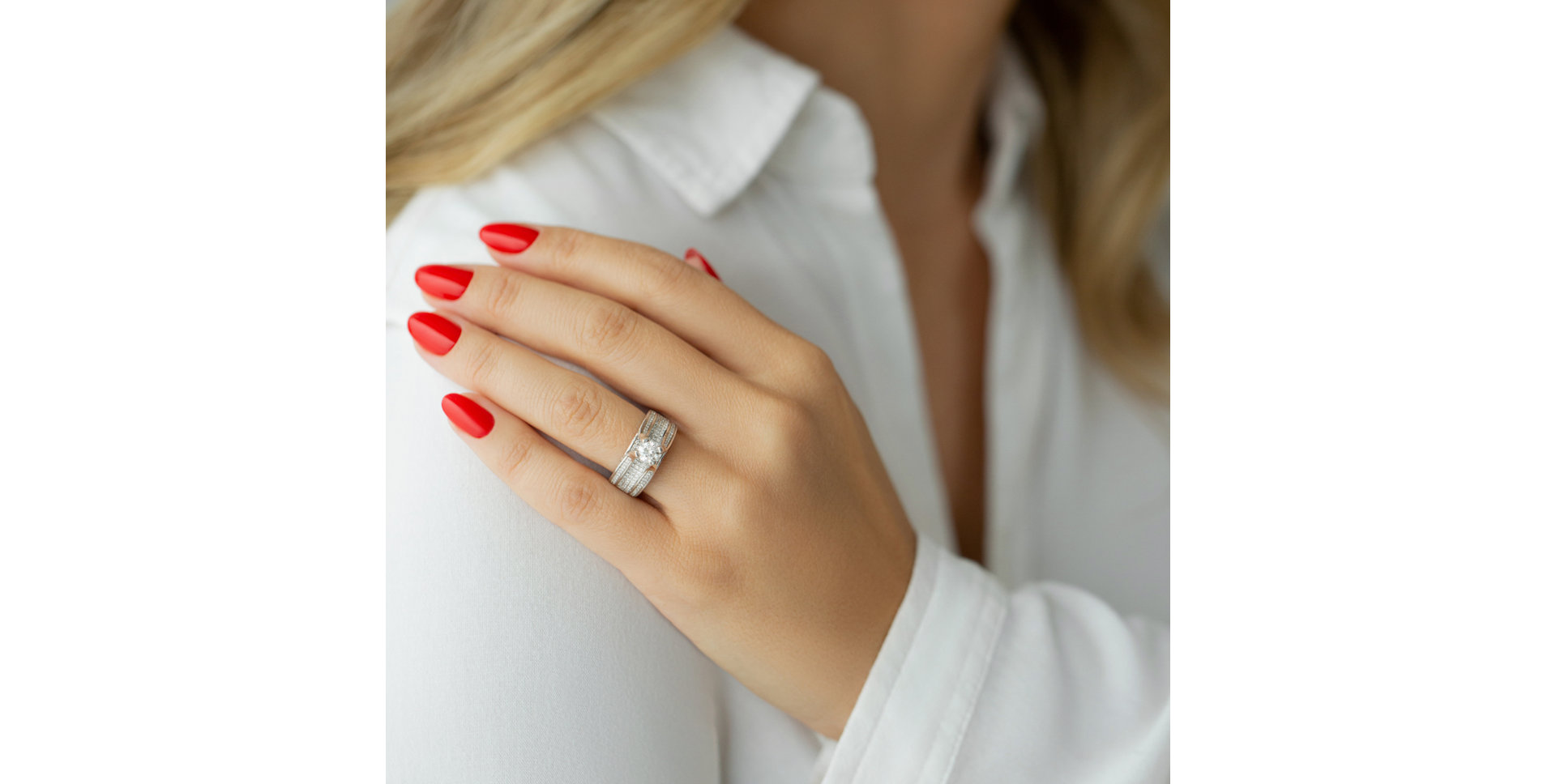 Prsten s diamanty Prestigious Love