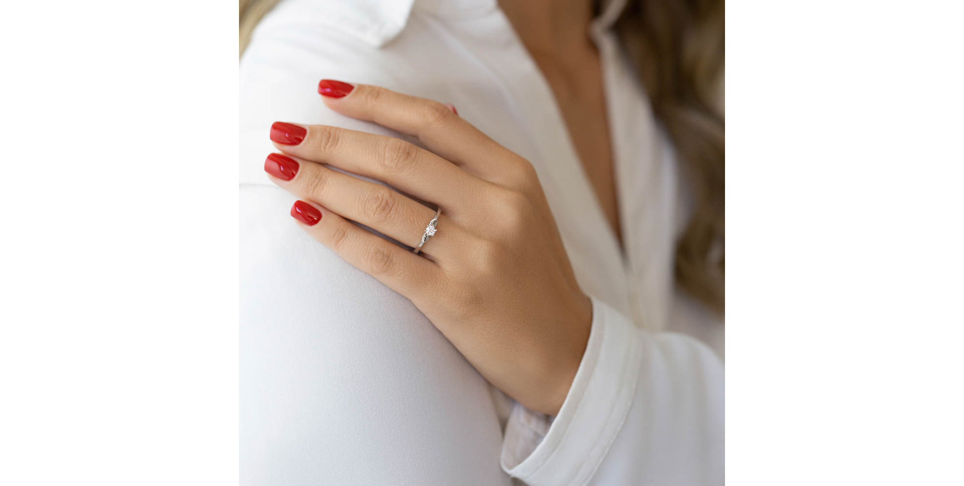 Prsten s diamantem Lovely Moment